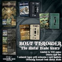 Bolt Thrower - The Metal Blade Years 3x Tape Boxset (lim 300, clrd tapes)